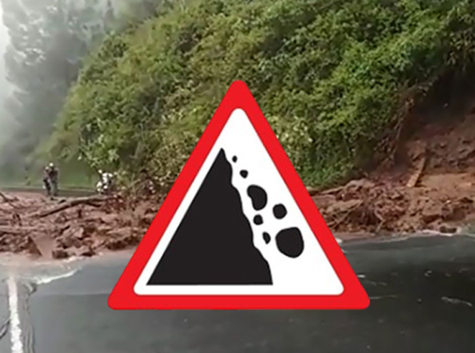 කොළඹ - බදුල්ල පාරට ගල් වැටීමේ අවදානමක්