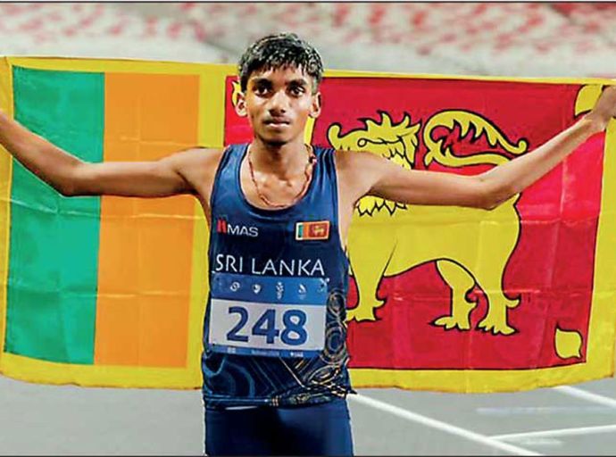 රන් පදක්කම දිනූ ළහිරු වාර්තා පොතට