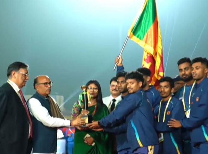 දකුණු ආසියානු මලල ක්රීඩා ශූරතාවලියේ අනුශූරතාව ශ්රී ලංකාවට