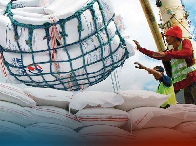 සහල් මෙට්‍රික් ටොන් 3,500ක් දිවයිනට