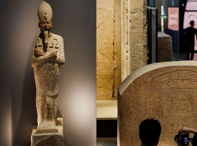 ඊජිප්තුවේ සුවිසල් නවීන කෞතුකාගාරයක් ඇරේ