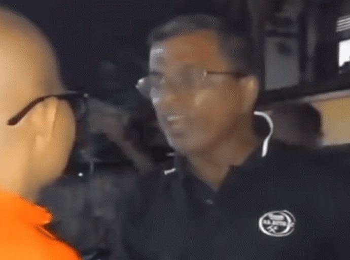 මෙහෙණින් වහන්සේ නමකට බැන තර්ජනය කළ පුද්ගලයින් දෙදෙනා අත්අඩංගුවට