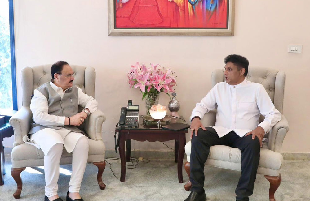 සජිත්, ශ්‍රී ලංකාවේ ඖෂධ හිඟය පාලනය කරන්න ඉන්දීය ආණ්ඩුවෙන් සහාය ඉල්ලයි!