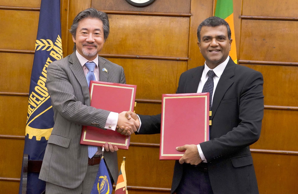 ශ්‍රී ලංකාවට ආසියානු සංවර්ධන බැංකුවෙන් (ADB) එක්සත් ජනපද ඩොලර් මිලියන 300 ක මූල්‍යාධාර.