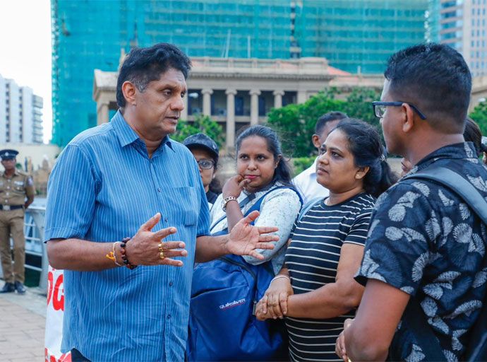 ගුරු සංවර්ධන නිලධාරීන්ට සහ රැකියා විරහිත උපාධිධාරීන්ට සාධාරණය ඉටු කරන්න - සජිත් ප්‍රේමදාස