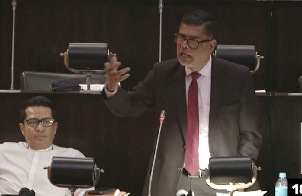 ශ්‍රී ලංකා- ඇමරිකා ආරක්ෂක ගිවිසුම පාර්ලිමේන්තුවට දෙන්න - පා.ම. මුජිබර්