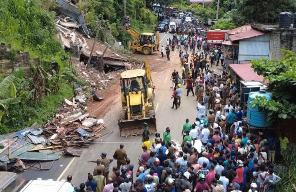 කඩුගන්නාවේ කළුගලට යටවී මියගිය ගණන පහක් දක්වා ඉහළට