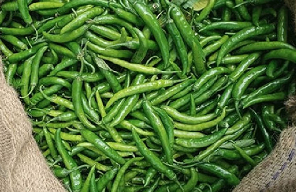 අමු මිරිස් මිලත් ලෙල්ලටම බහියි