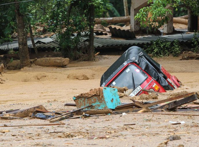 ආපදා මරණ 132ක් දක්වා ඉහළට