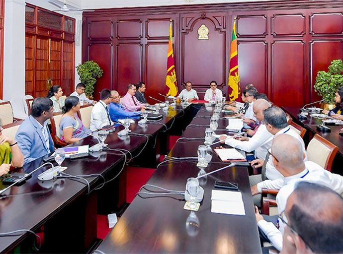 රටින් එවන සහන බඩු ඉක්මනින් නිදහස් කිරීමට විශේෂ වැඩසටහනක්