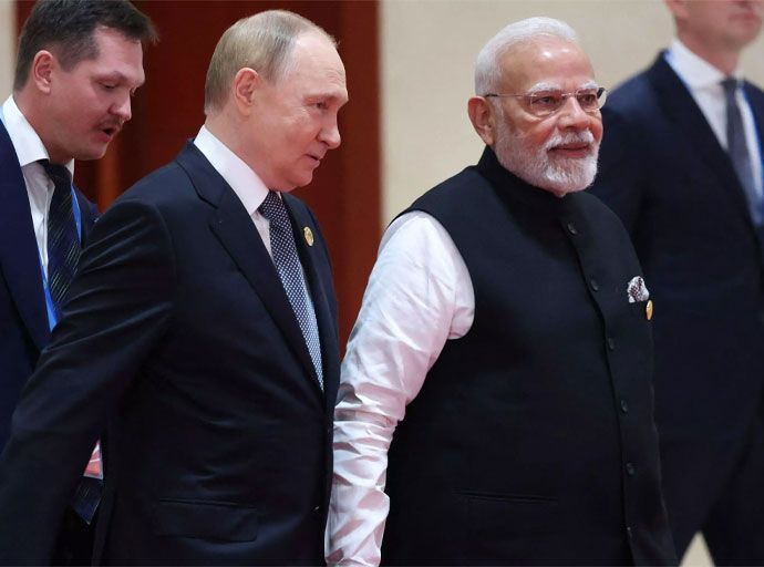 රුසියානු ජනාධිපති අද ඉන්දියාවට