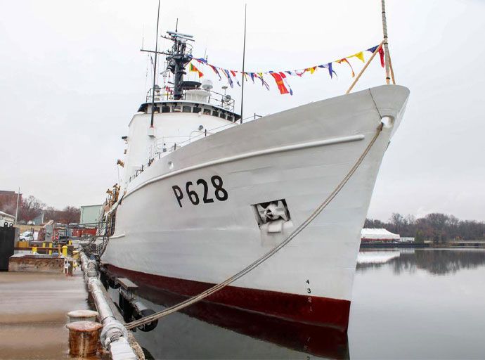 ඇමරිකාවෙන් ශ්‍රී ලංකාවට වෙරළාරක්ෂක නෞකාවක්