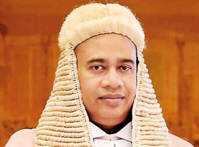 අගවිනිසුරු පුටුව තාවකාලිකව වෙනස් වෙයි