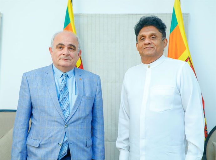 සජිත් ප්‍රේමදාස රුසියානු තානාපතිවරයා හමුවෙයි