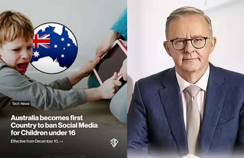 ඔස්ට්‍රේලියාව ළමුන්ට සමාජ මාධ්‍ය තහනම් කළ පළමු රට බවට පත්වේ