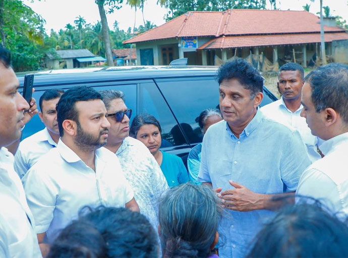 සජිත්ගේ දේශපාලන සතිය: නුවර මහේෂ්ට සජිත් දුන් හදිසි ඇමතුම