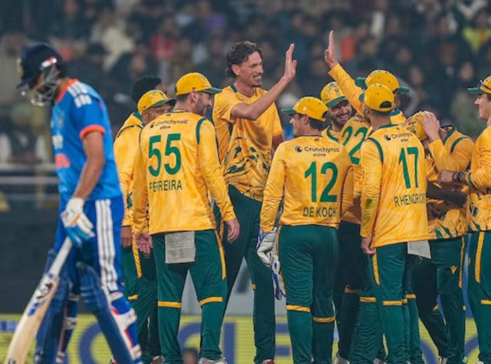 දකුණු අප්‍රිකානුවන්ට පෙරළිකාර ජයක්