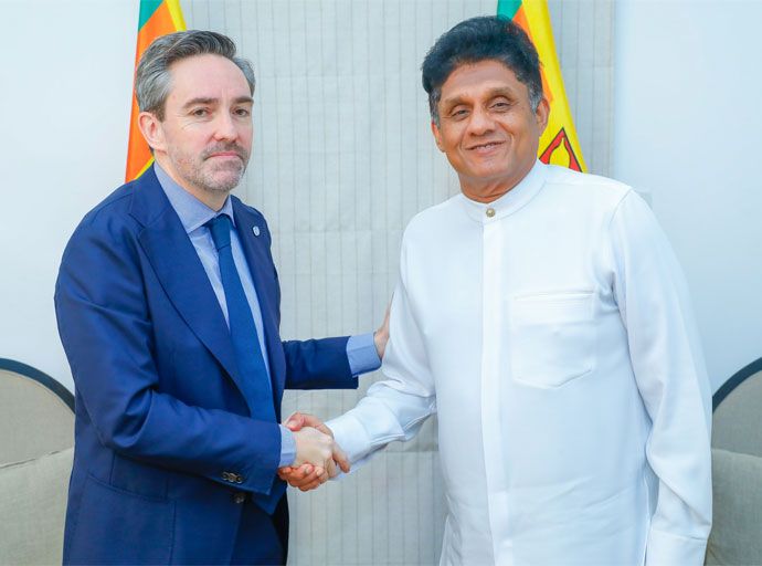 සජිත් ප්‍රේමදාස එක්සත් ජාතීන් ගේ සංවිධානයේ මෙරට සම්බන්ධීකාරක හමුවෙයි