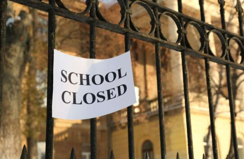 අයහපත් කාලගුණික තත්ත්වයක් ; මධ්‍යම පළාතේ සියලු පාසල් යළි තාවකාලිකව වසා දමයි