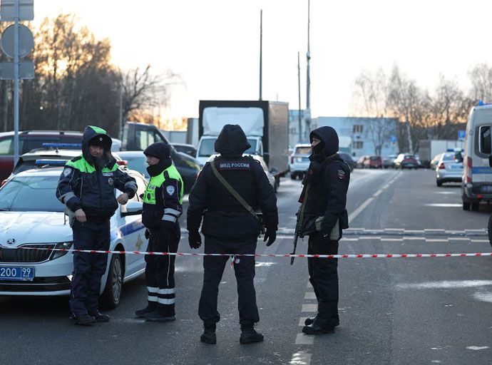  මොස්කව් පිපිරීමකින් පොලිස් නිලධාරීන් දෙදෙනෙක් මරුට