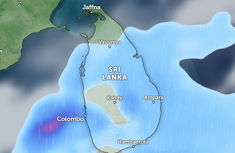 ඉදිරි පැය 36දී ප්‍රදේශ කිහිපයකට වැසි ! - ආපදා කළමනාකරණයේ සූදානම මෙන්න