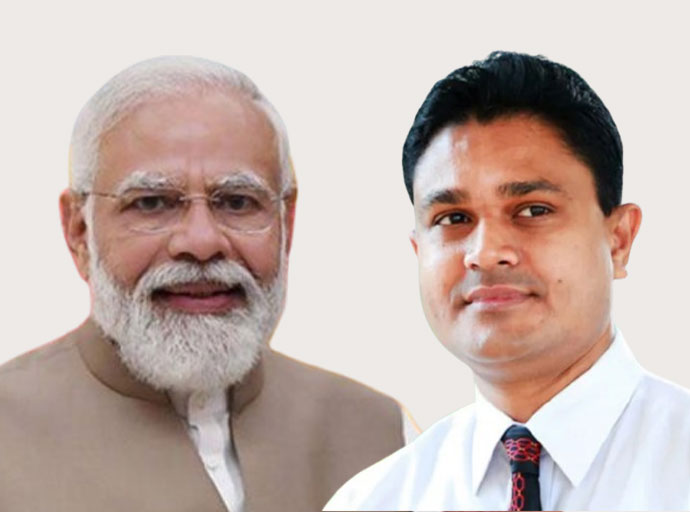 දොස්තර චමල් සංජිව වෙතින් ඉන්දීය අගමැති වෙත විශේෂ සංදේශයක්