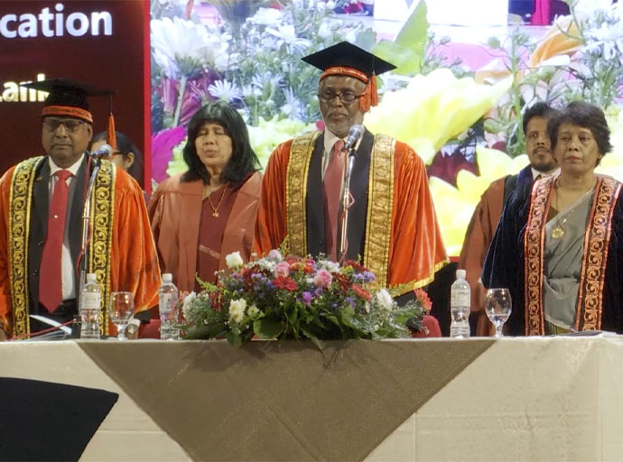 ශ්‍රී ලංකා විවෘත විශ්වවිද්‍යාලයේ 38 වන උපාධි ප්‍රදානෝත්සවය උත්කර්ෂවත් අයුරින් පැවැත්වේ