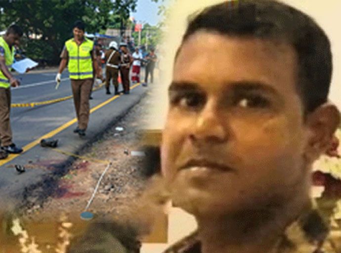 රාජකාරි කළ පොලිස් නිලධාරියෙක් හප්පා මරලා