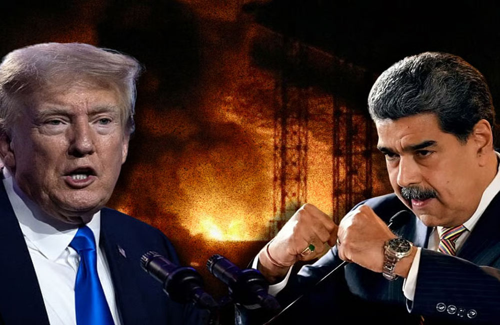 ප්‍රහාරවලින් පසු වෙනිසියුලාවේ ජනාධිපති මධුරෝ අල්ලා ගත් බව ට්‍රම්ප් පවසයි