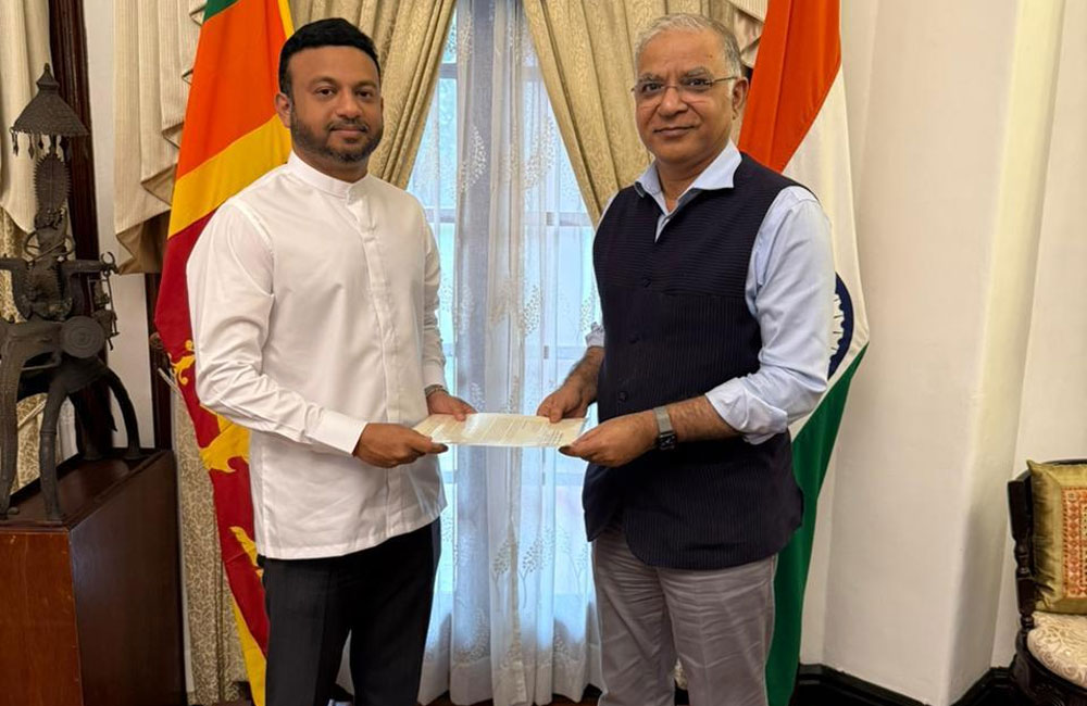 දොස්තර කවින්ද ජයවර්ධන ඉන්දියානු මහ කොමසාරි හමුවෙයි