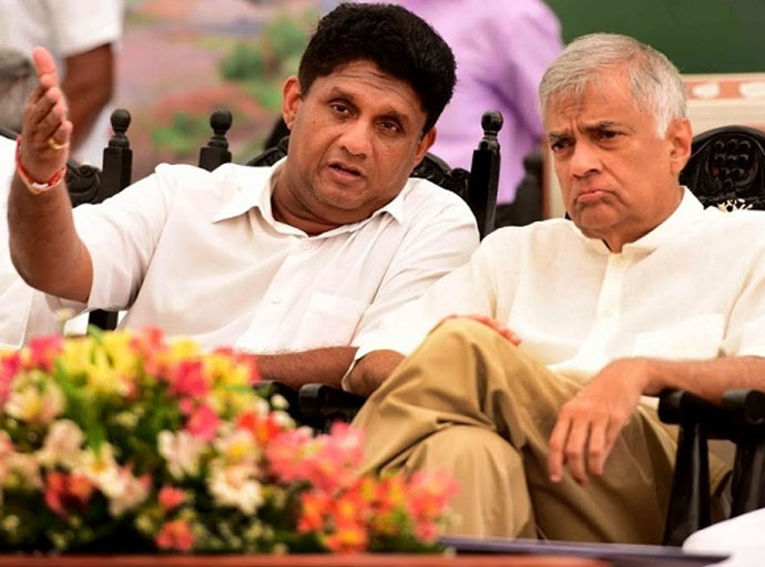 එජාප-සජබ එක­මු­තුවේ නාය­කයා සජිත් - ජ්‍යෙෂ්ඨ නාය­ක­ත්වය රනිල්ට