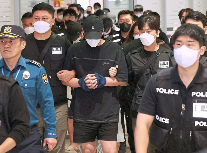 කැම්බෝඩියා-දකුණු කොරියා මෙහෙයුමකින් අපරාධකරුවන් 26ක් අල්ලයි  