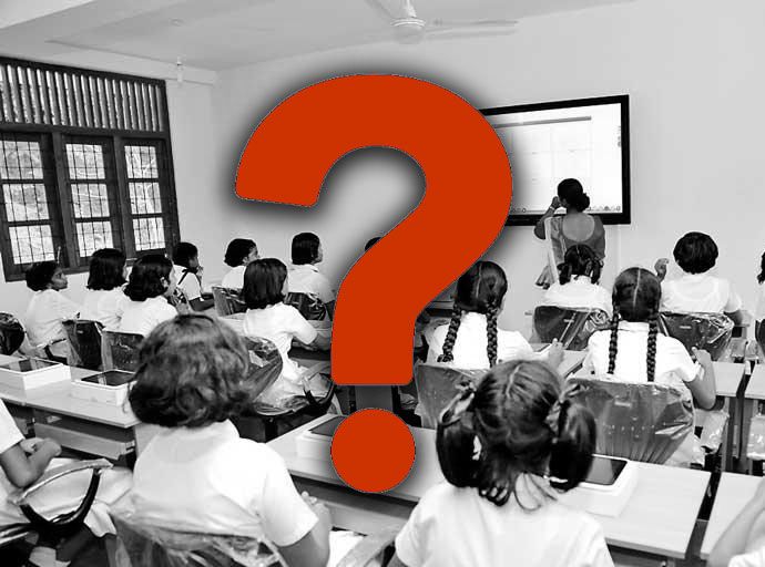 පූජකයිනි... මගේ දරුවා ගේ අධ්‍යාපනය තීරණය කිරීමට නුඹලා කවුද...?