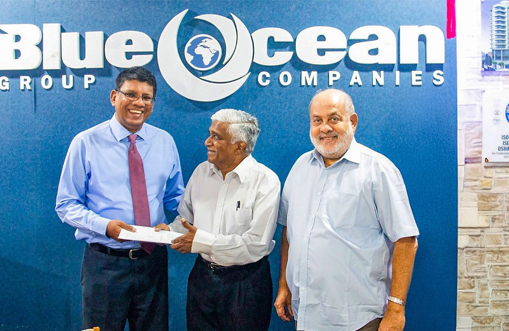 Blue Ocean සමූහය මහල් නිවාසවල හිමිකම් ඔප්පු පිරිනමයි