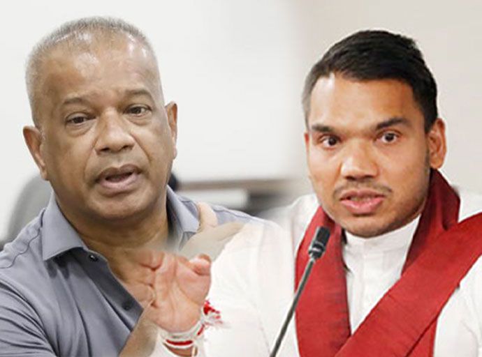 ලාල්කාන්ත ආගමික ද්වේෂය පතුරවනවා- නාමල් රාජපක්ෂ