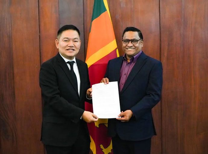 තායිලන්තයෙන් ශ්‍රී ලංකාවට රුපියල් මිලියන 10.2 ක ආධාර