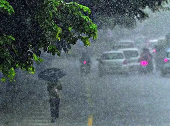 අද හවස 2න් පසුව ගිගුරුම් සහිත වැසි