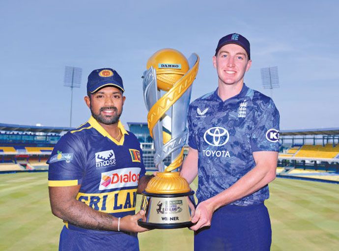 ශ්‍රී ලංකා - එංගලන්ත තෙවන තරඟය අද  