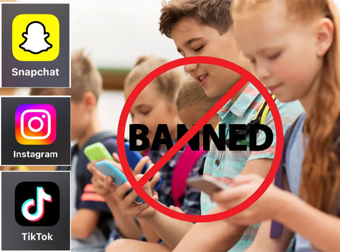 ප්‍රංශයේ ළමුන්ට සමාජ මාධ්‍ය ප්‍රවේශය තහනම් කිරීමට පියවර