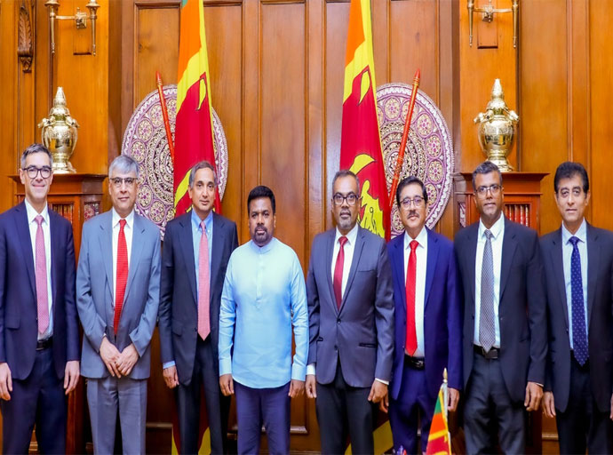 දිට්වා සුළි කුණාටුවෙන් සිදු වූ හානිය තක්සේරු කිරීම සඳහා මෙරටට පැමිණි ජාත්‍යන්තර මූල්‍ය අරමුදලේ නියෝජිතයෝ ජනපති හමු වෙති
