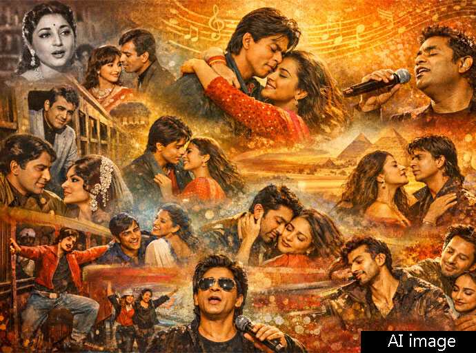 බිලියන ගණනක ගේ ආදරය දිනූ ඉන්දීය ගීත