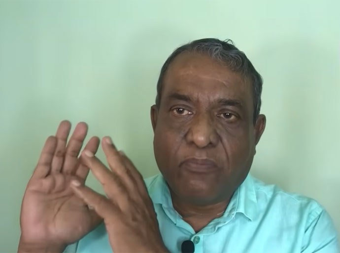 දිලීප පීරිස් කියන්නෙ පට්ටපල් බොරු - සී. ජේ. අමරතුංග (වීඩියෝ)