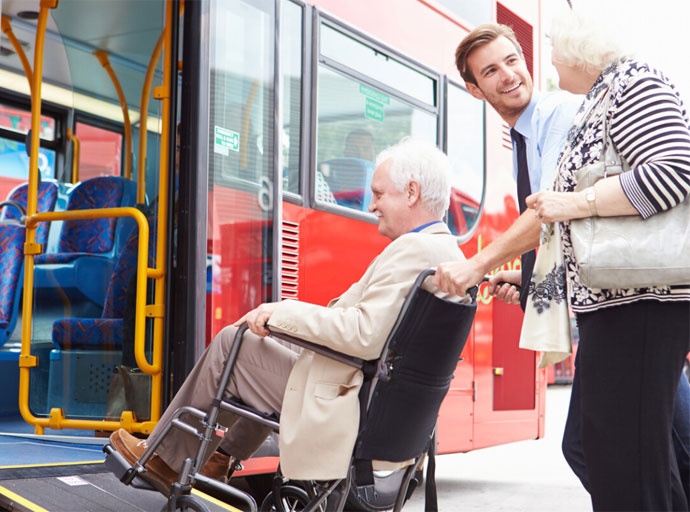 විශේෂ අවශ්‍යතා අයට වෙනම බස් සේවයක්