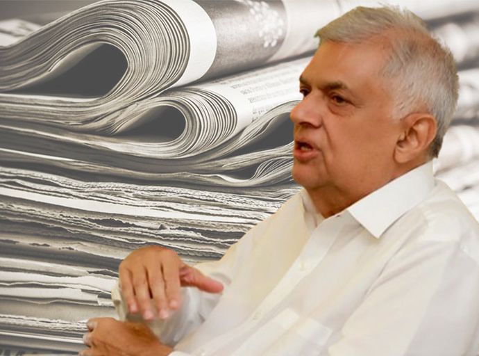 පත්තර කලාව ගැන රනිල් ගෙන් පාඩමක් - රනිල් කොලම