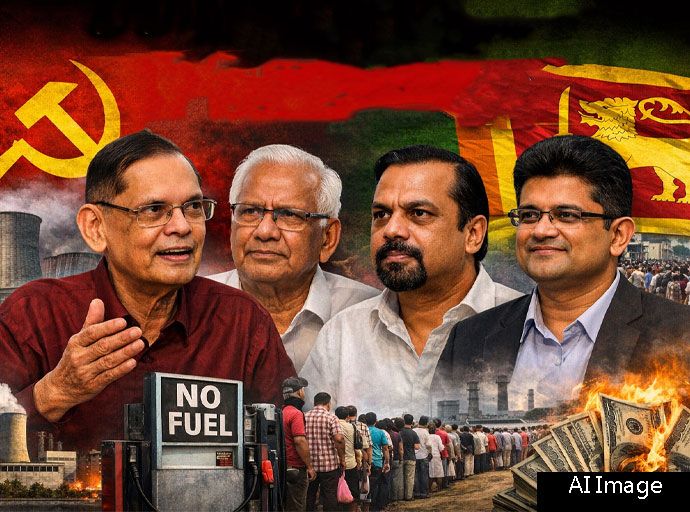 වම දකුණ එකතු වන පෙර මග ලකුණු - රනිල් කොලම