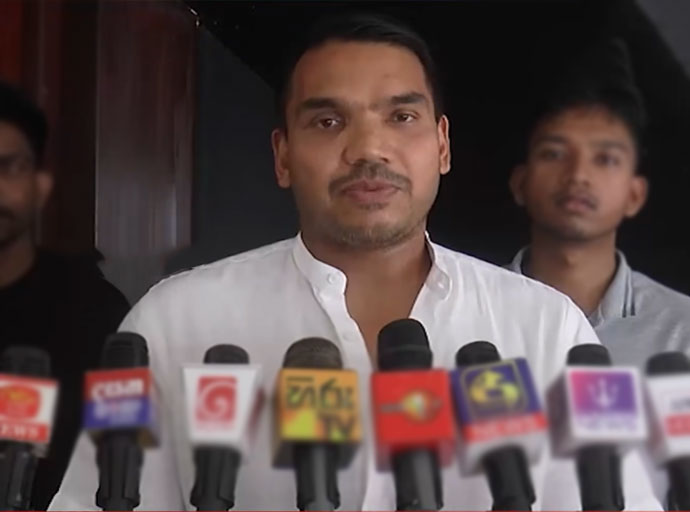 රජය දැන් ඩීසල් ගන්නෙ ලෝක වෙළඳ පොළෙහි මිලටත් වඩා ඩොලර් 45ක් වැඩියෙන් - නාමල් රාජපක්ෂ