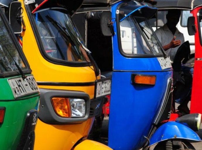 හෙට සිට ත්‍රී රෝද රථ ගාස්තු ඉහළට