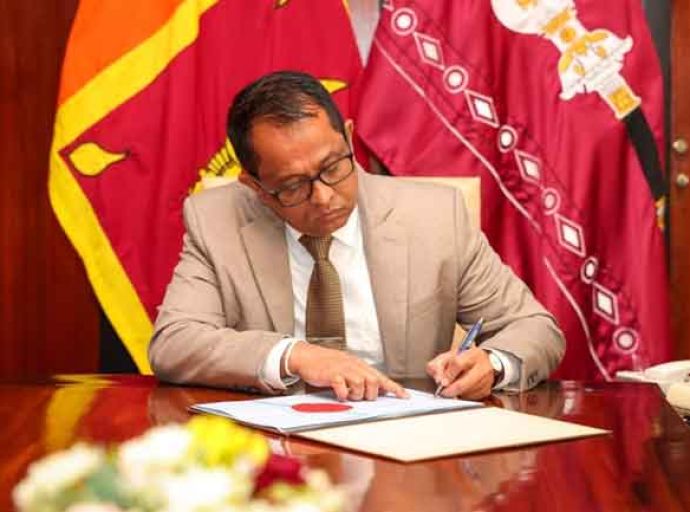 සමාජ ආරක්ෂණ දායකත්ව බද්ද (සංශෝධන) පනත් කෙටුම්පතට කථානායකවරයාගේ සහතිකය