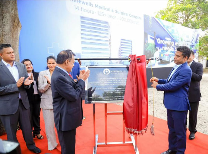 නයින්වෙල්ස් රෝහලේ මහල් 14 කින් යුත් නව වාට්ටු සංකීර්ණයේ ඉදිකිරීම් අරඹයි