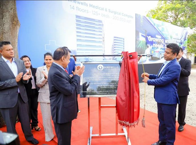 නයින්වෙල්ස් රෝහලේ මහල් 14 කින් යුත් නව වාට්ටු සංකීර්ණයේ ඉදිකිරීම් අරඹයි